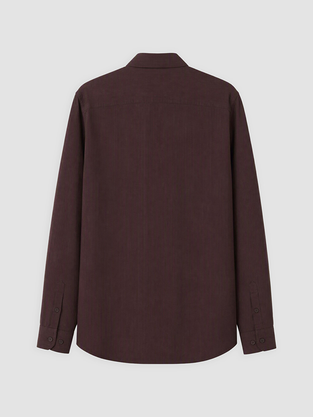 Bordo Regular Fit Erkek Gömlek-5