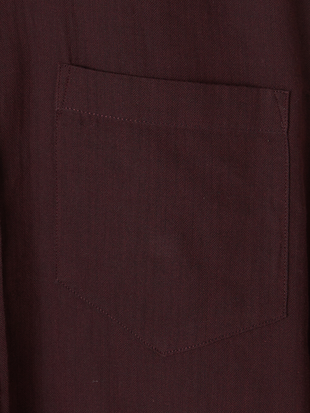 Bordo Regular Fit Erkek Gömlek-6