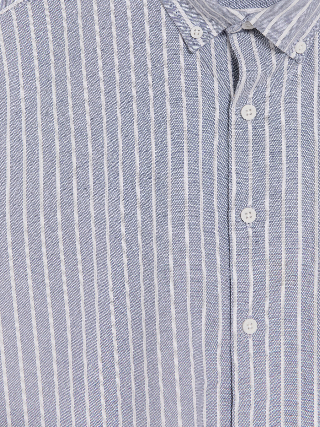 Regular Fit Striped Oxford Men's Shirt-6