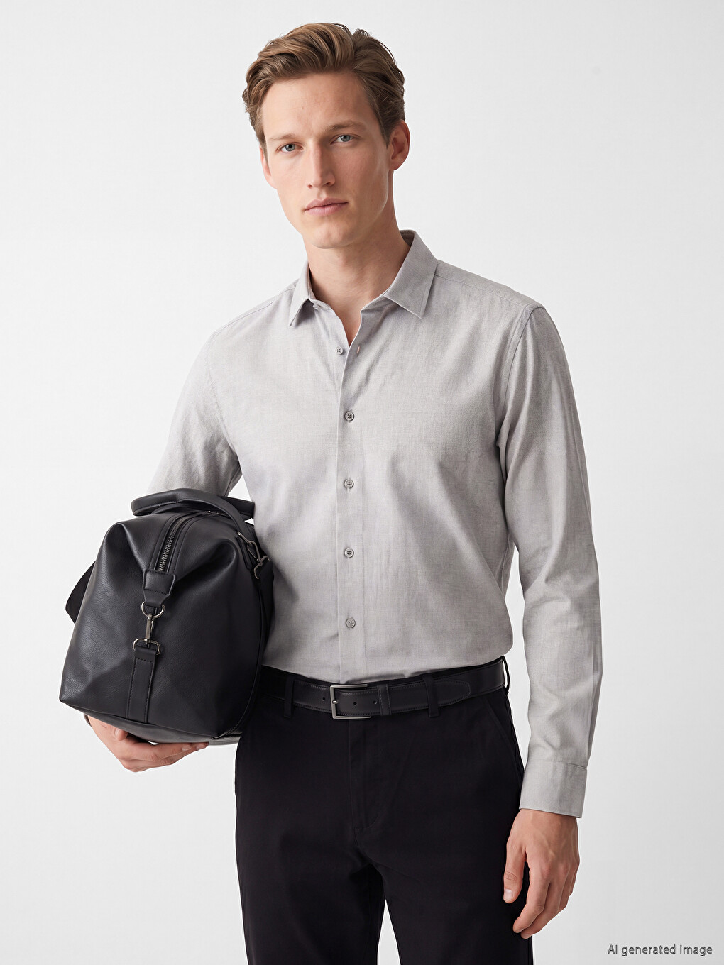 Regular Fit Gabardine Men's Shirt