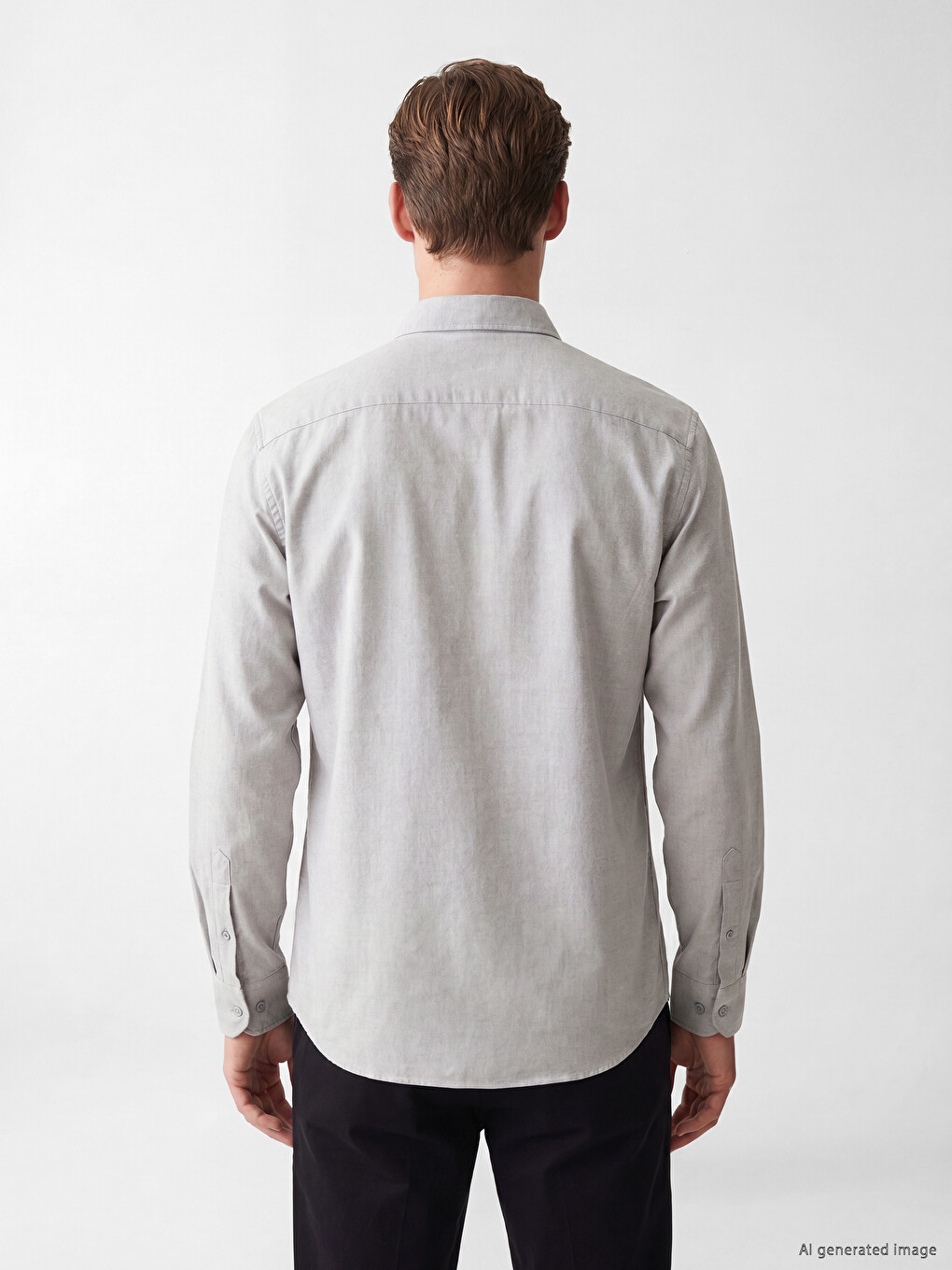 Regular Fit Gabardine Men's Shirt-2
