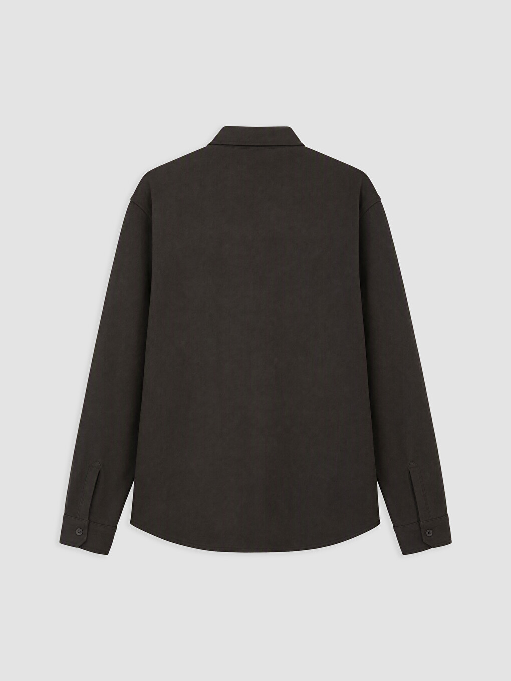 Kahverengi Slim Fit Erkek Gömlek-1