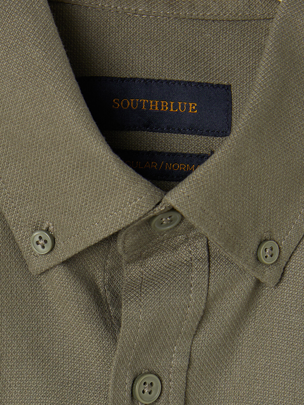 Regular Fit Dobby Men's Shirt-6