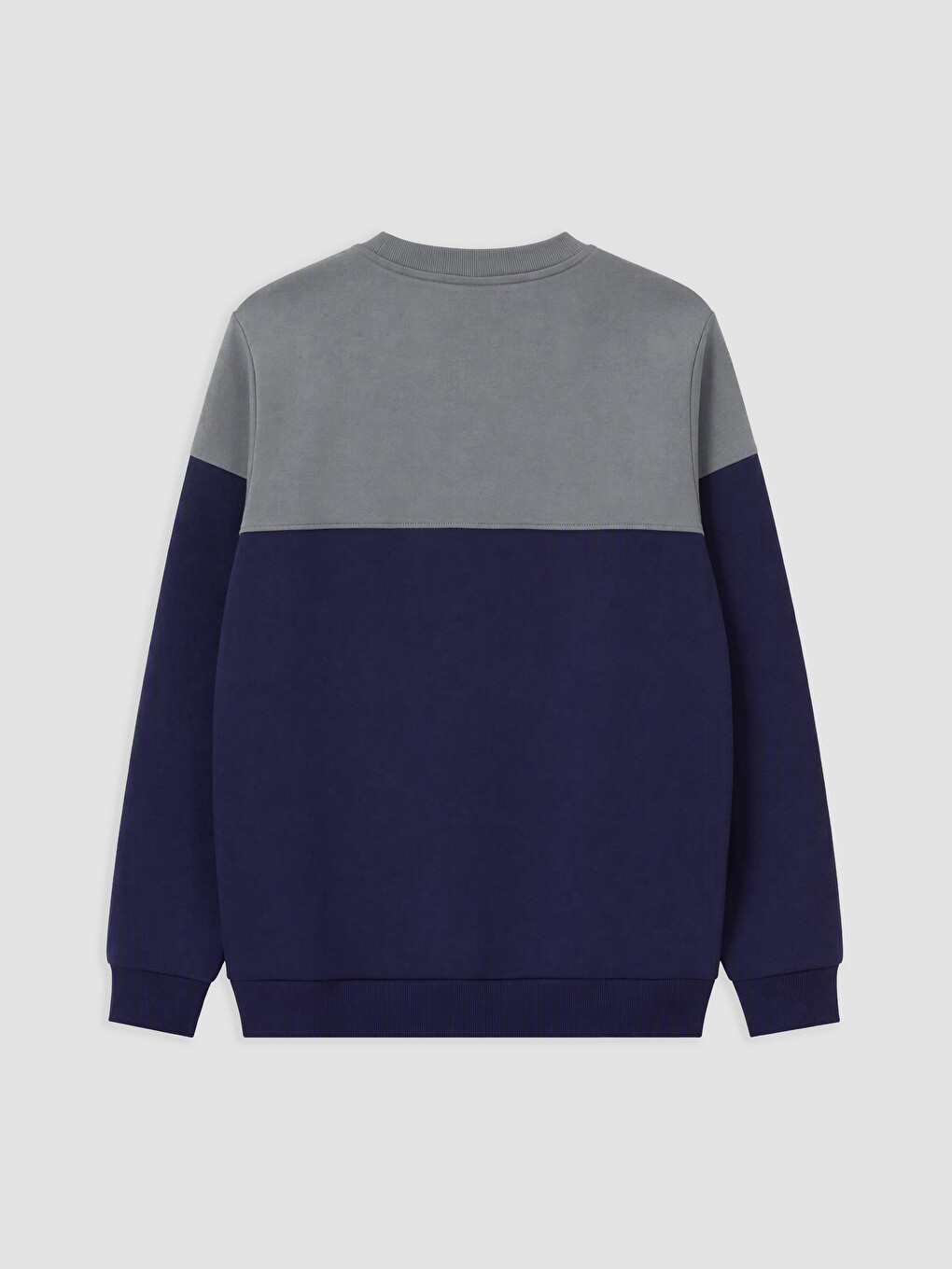 Crew Neck Men's Thick Sweatshirt-1