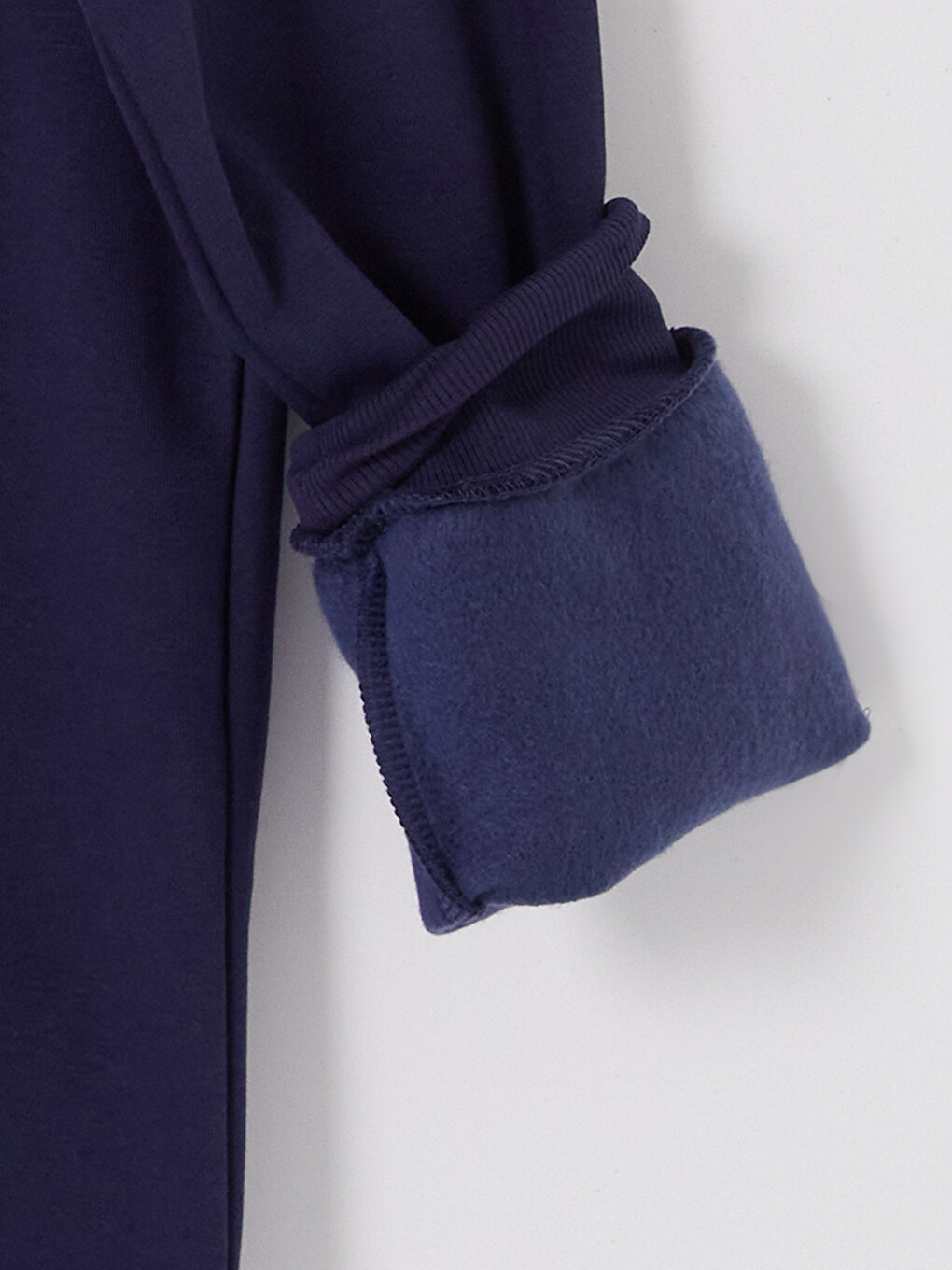 Crew Neck Men's Thick Sweatshirt-3