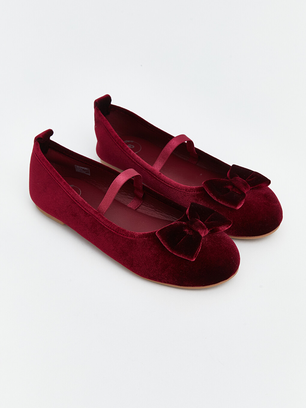 Girl Bordeaux Ballet Flats