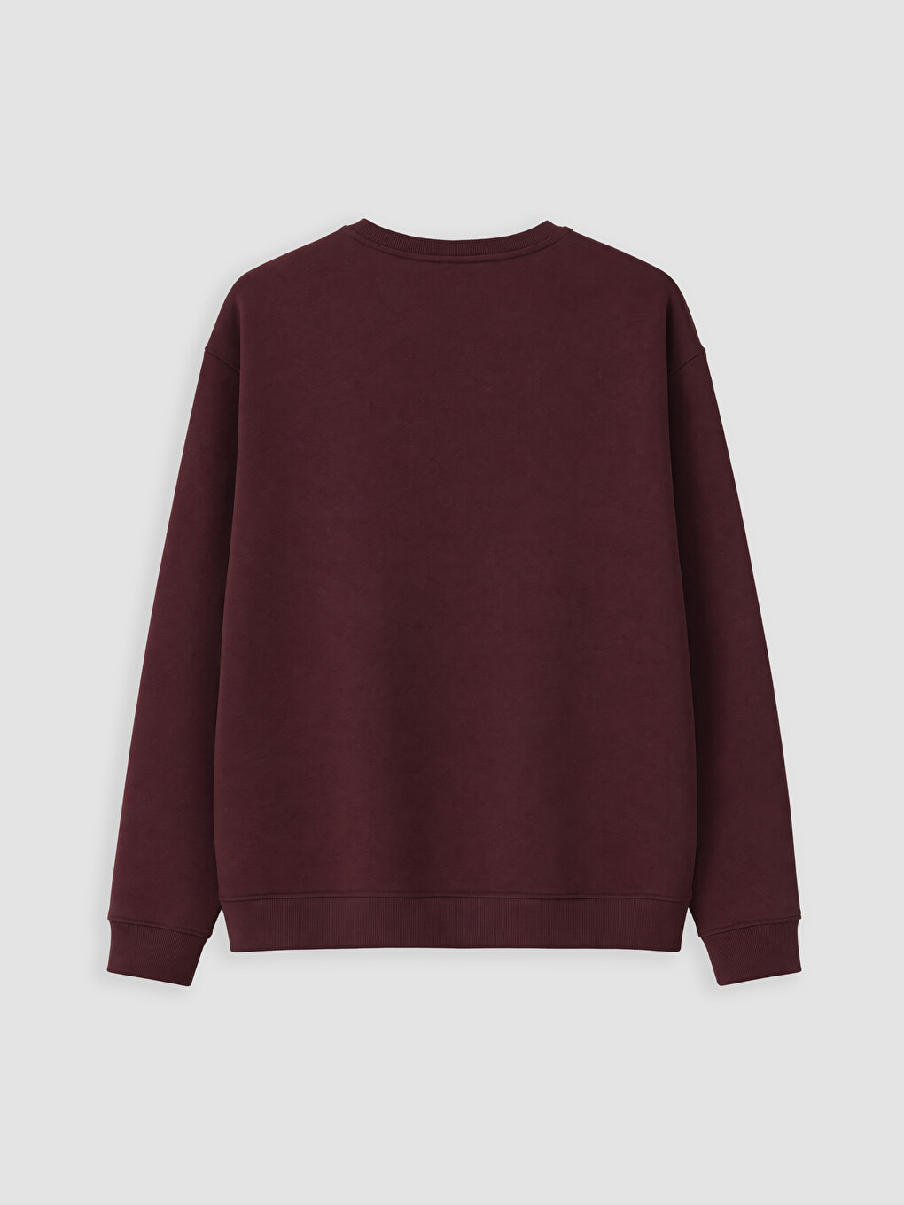 Crew Neck Men's Thick Sweatshirt-5