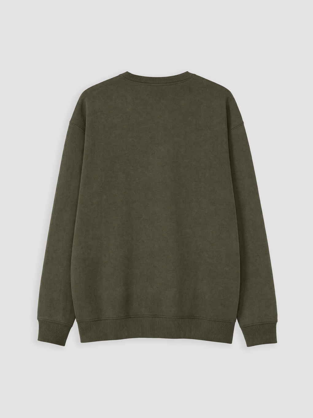 Crew Neck Men's Thick Sweatshirt-5