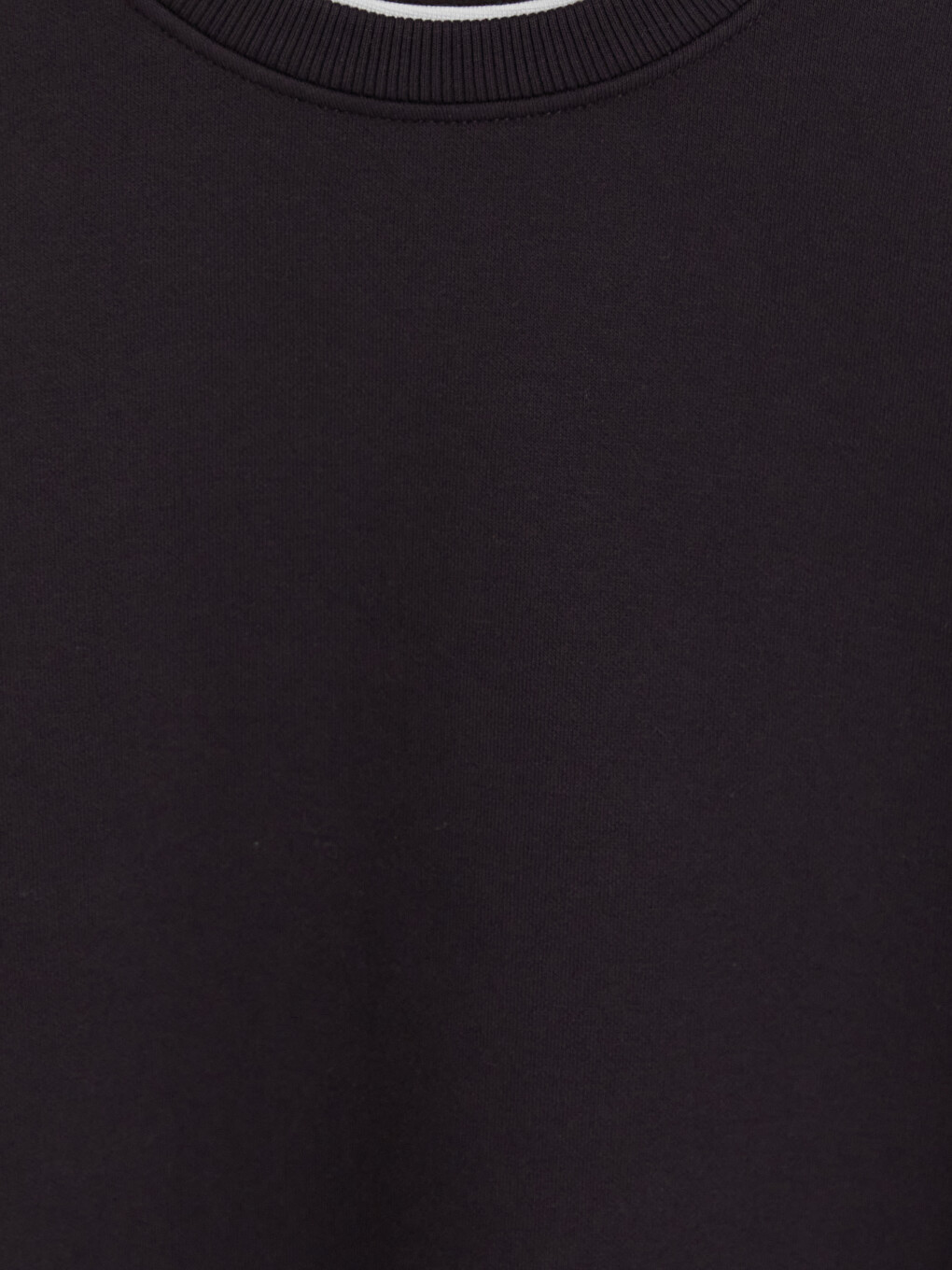 Bluzë Sportive E Trashë Me Jakë Të Rrumbullakët Për Burra-2