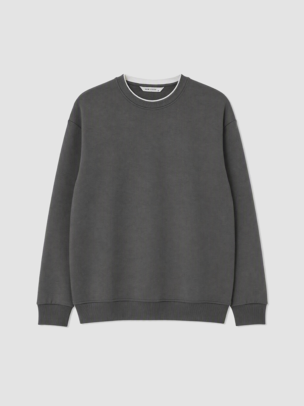 Man Grey Sweatshirt
