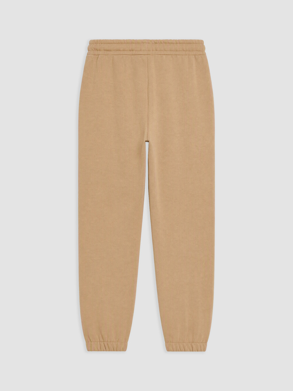 Boy Beige Jogger Sweatpants-1