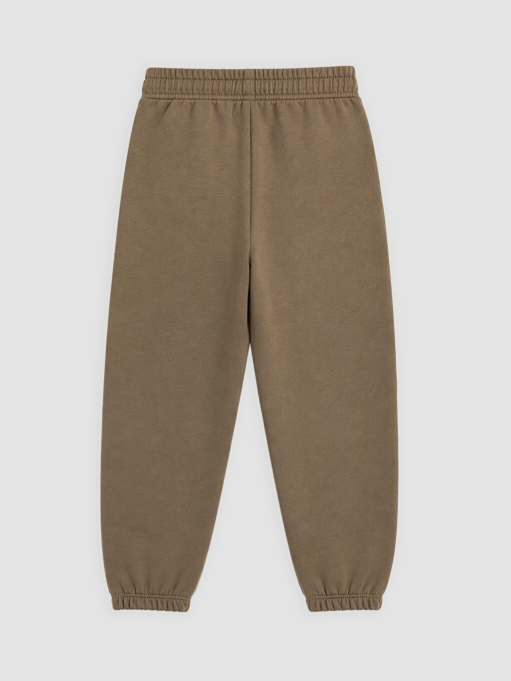 Boy Beige Jogger Sweatpants-1