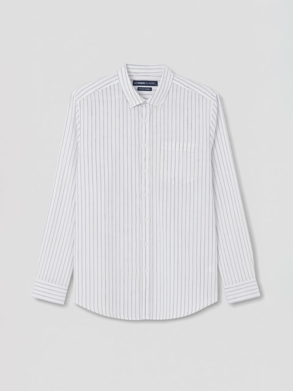 Standard Fit Striped Men's Shirt-3