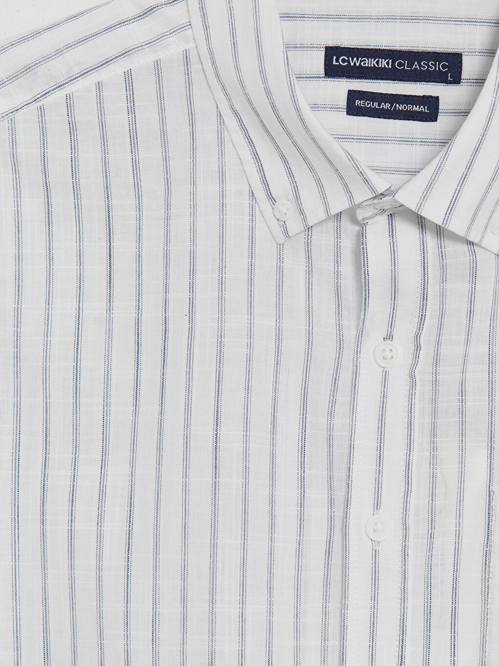 Standard Fit Striped Men's Shirt-5