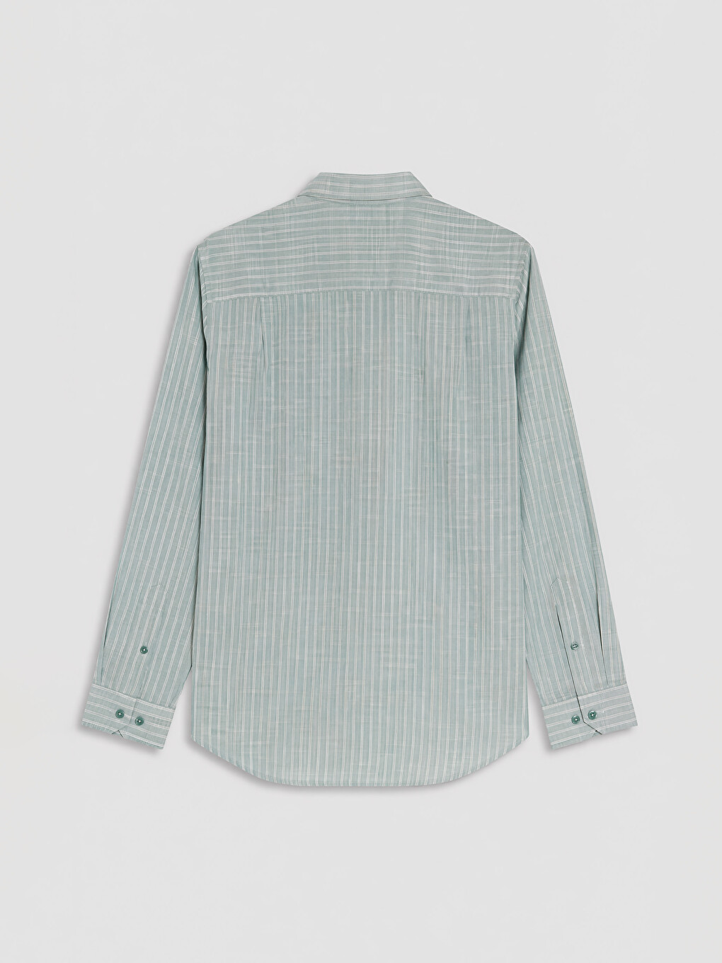 Standard Fit Striped Textured Men's Shirt-4
