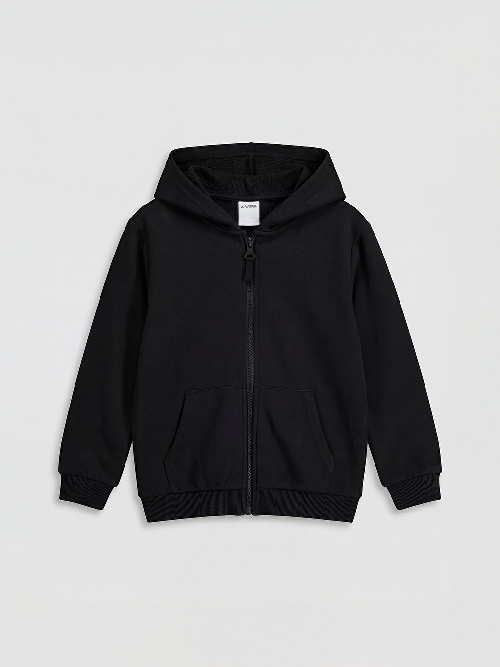 Hooded Boys' Zip-up Sweatshirt