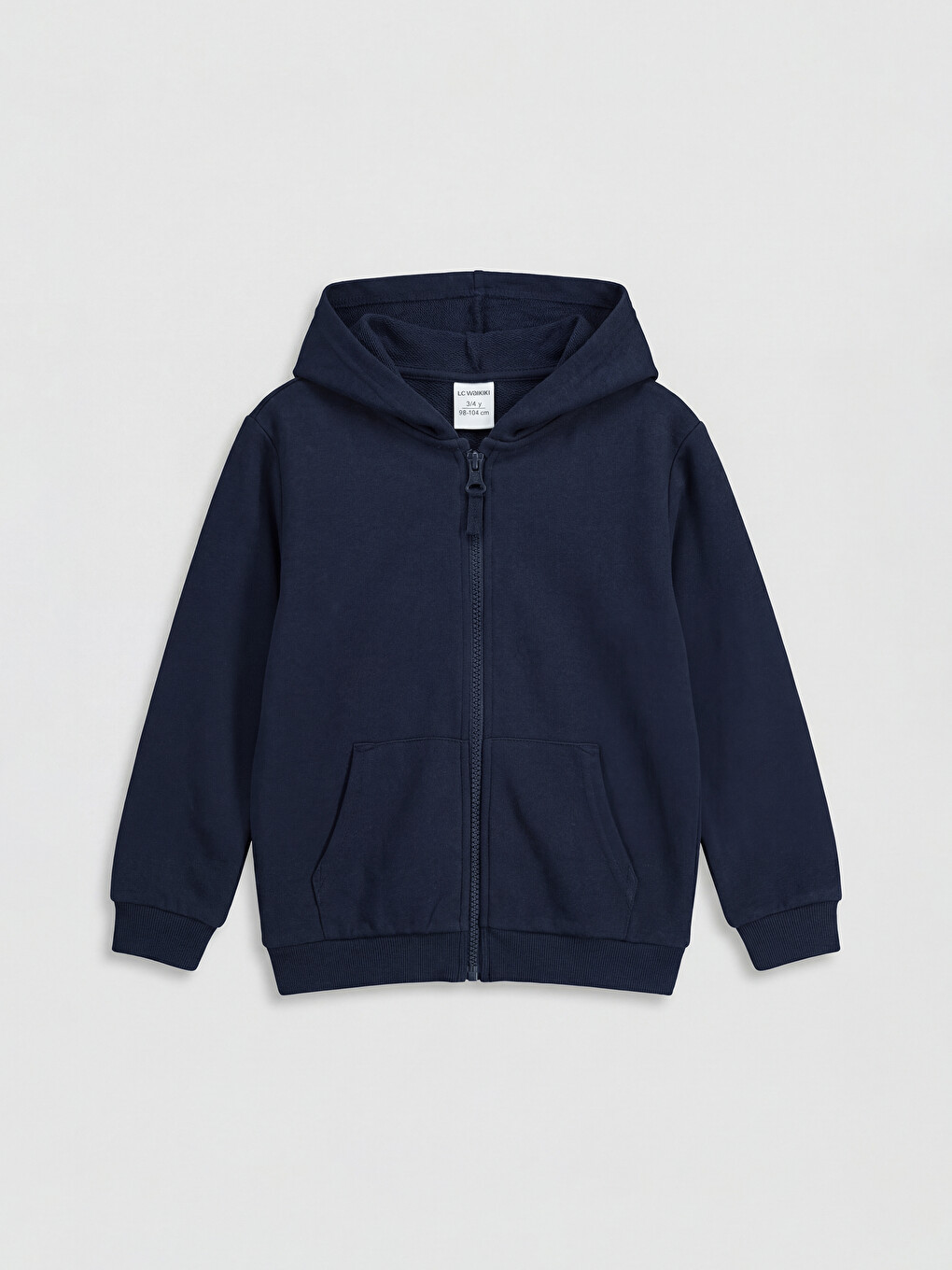 Hooded Boys' Zip-up Sweatshirt