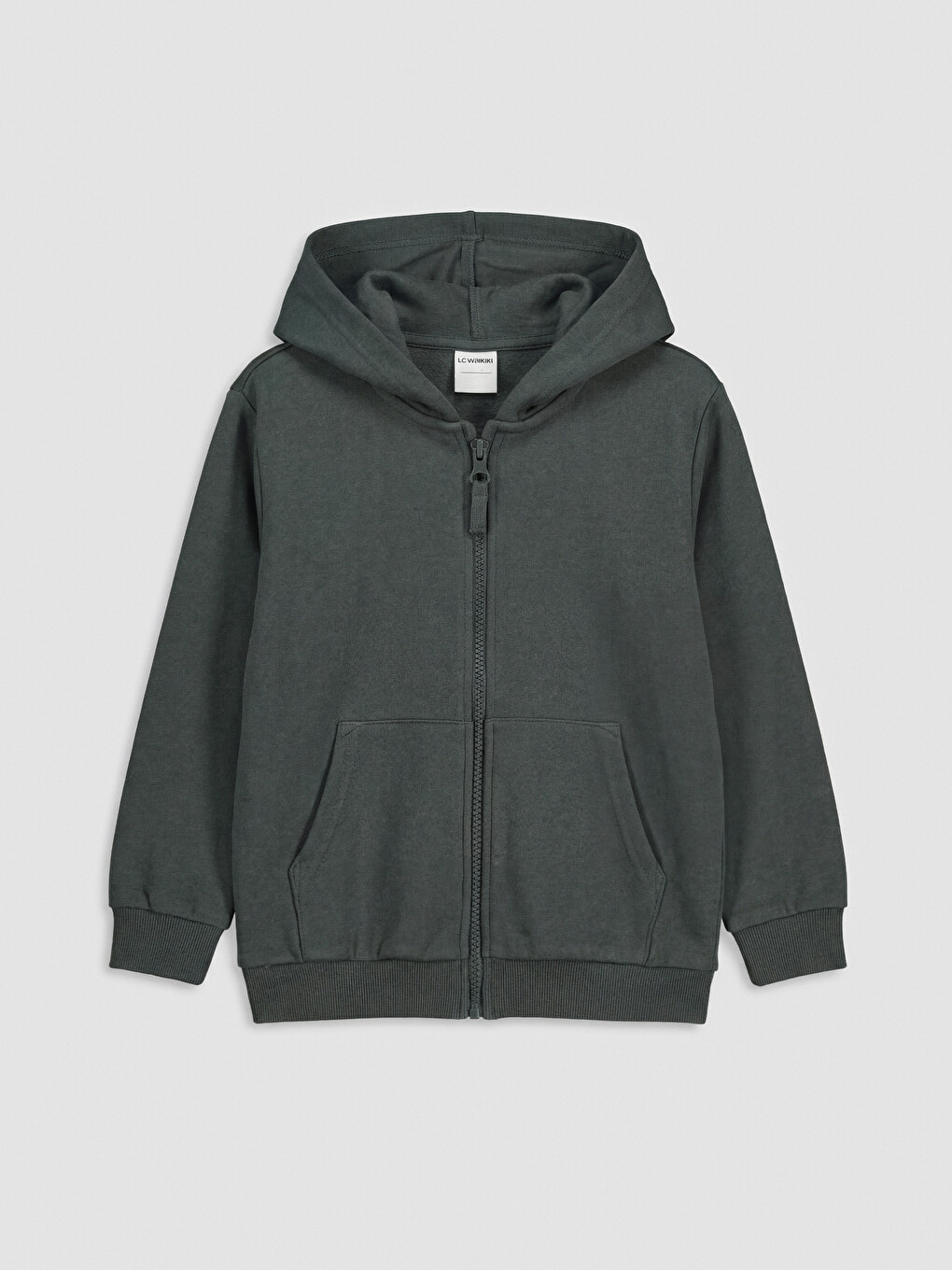 Hooded Boys' Zip-up Sweatshirt