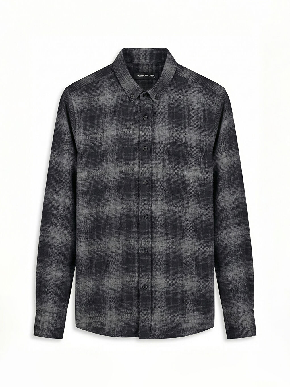 Mavi Regular Fit Yün Karışımlı Erkek Gömlek