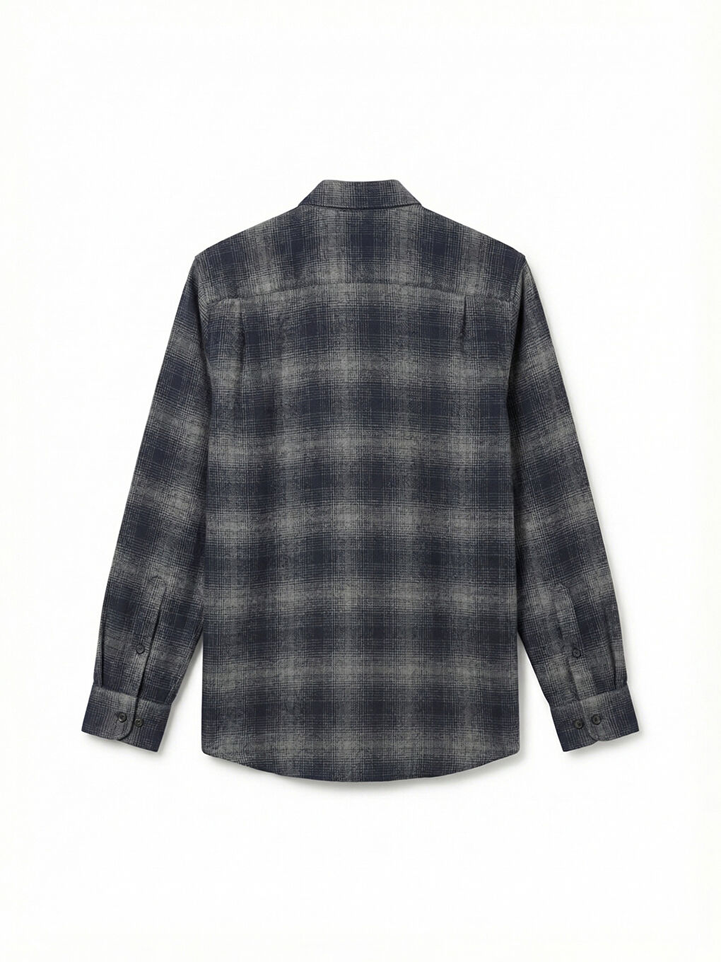 Mavi Regular Fit Yün Karışımlı Erkek Gömlek-1