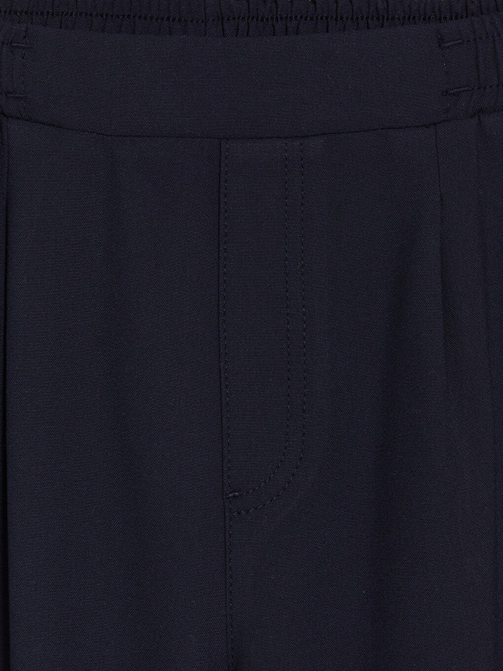 Lacivert Loose Fit Kız Çocuk Pantolon-2