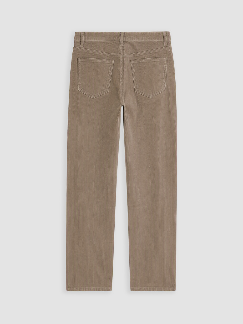 Bej Regular Fit Kadife Erkek Chino Pantolon-5