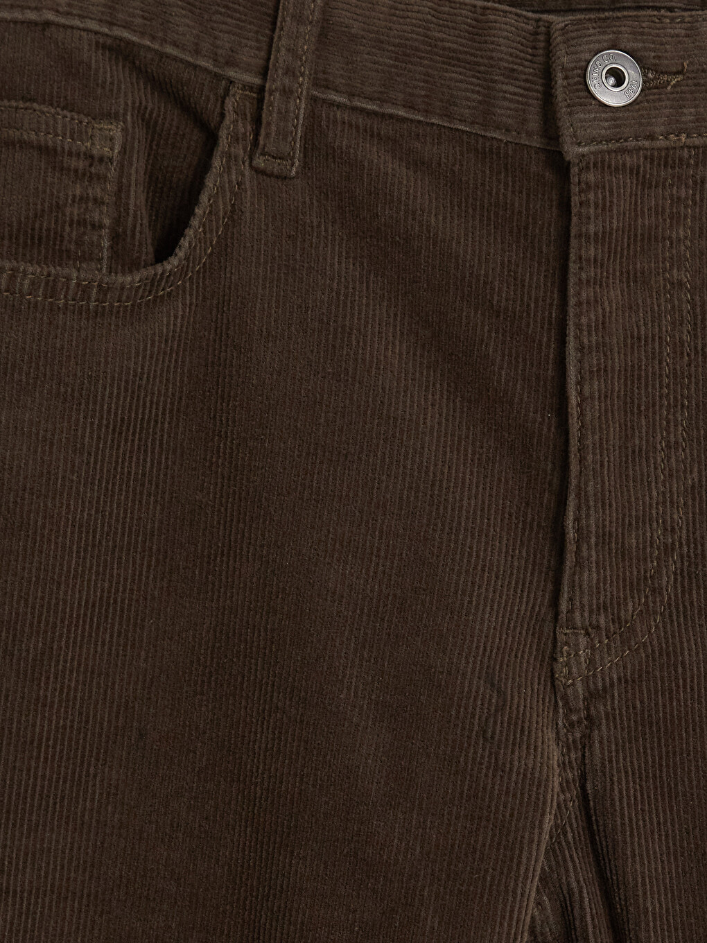 Regular Fit Velvet Men's Chino Trousers-4