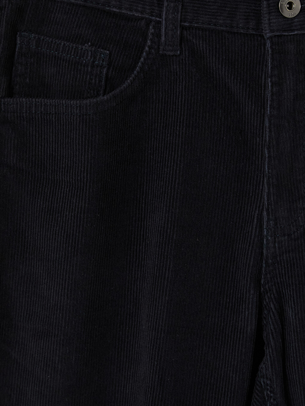 Lacivert Regular Fit Kadife Erkek Chino Pantolon-4