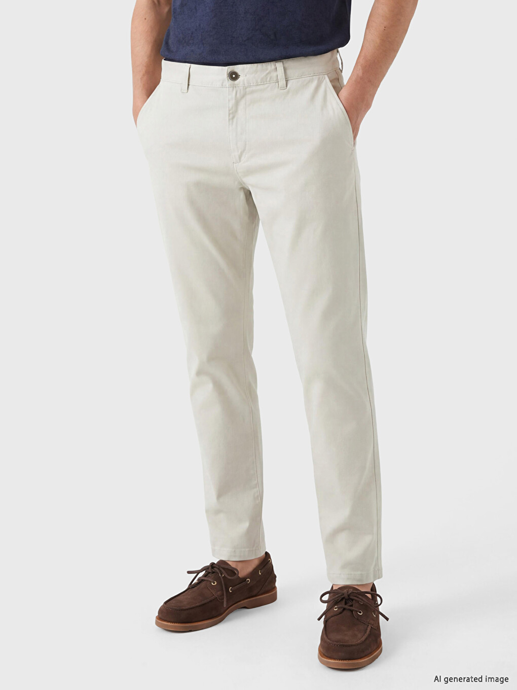 Regular Fit Men's Chino Trousers-1