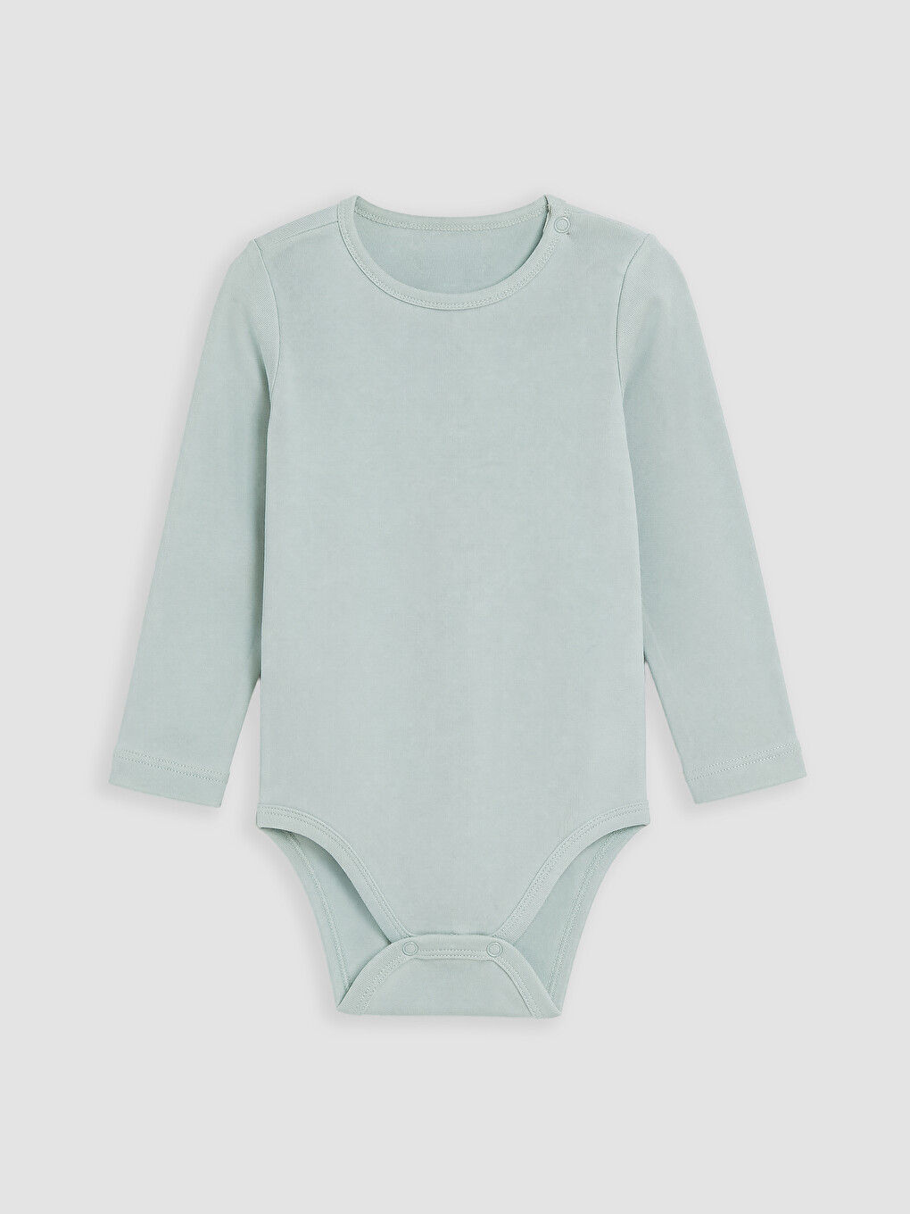 Mavi Bisiklet Yaka Kız Bebek Çıtçıtlı Body