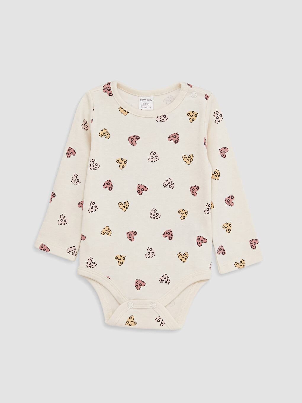 Baby Girl Ecru Bodysuit-7