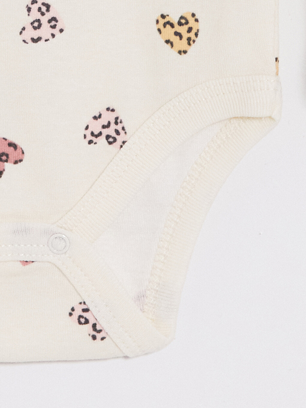 Baby Girl Ecru Bodysuit-8