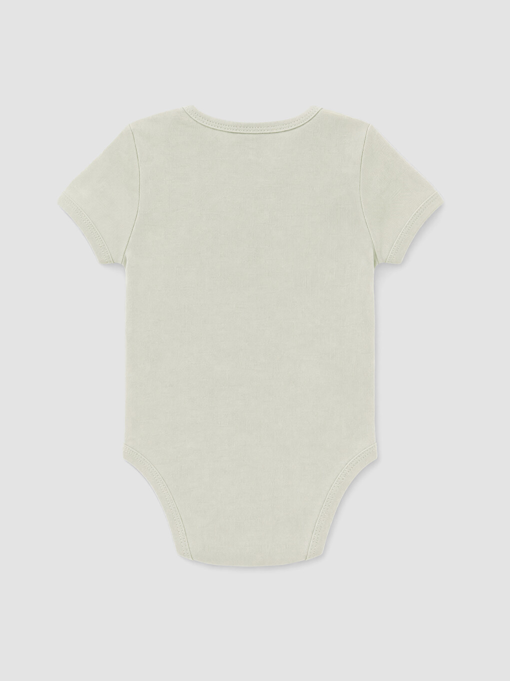 Crew Neck Baby Boys' Snap Bodysuit 2 Pack-6