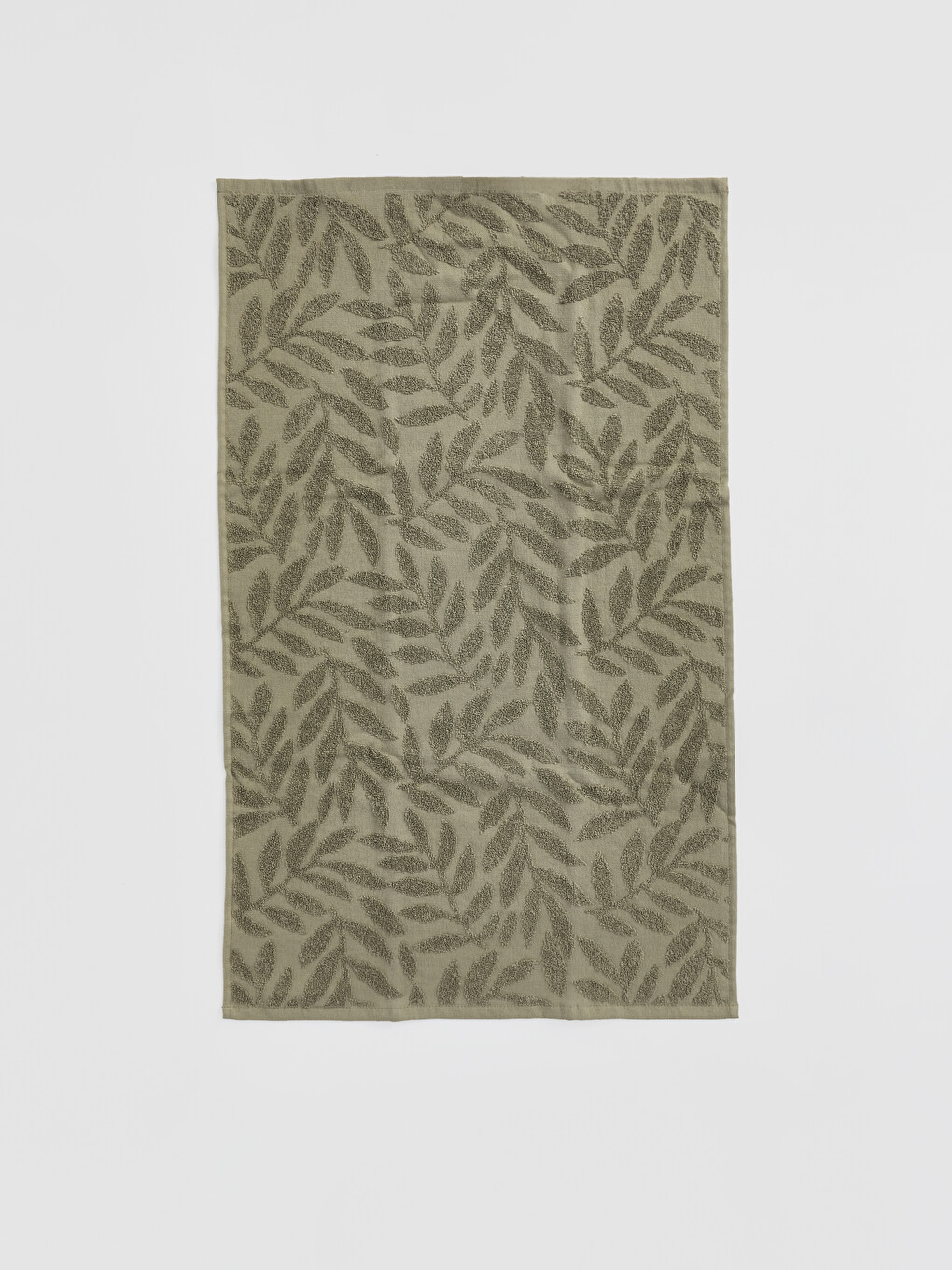 Peshqir Dore Pambuku Me Motive Gjethe 50x80 Cm-2
