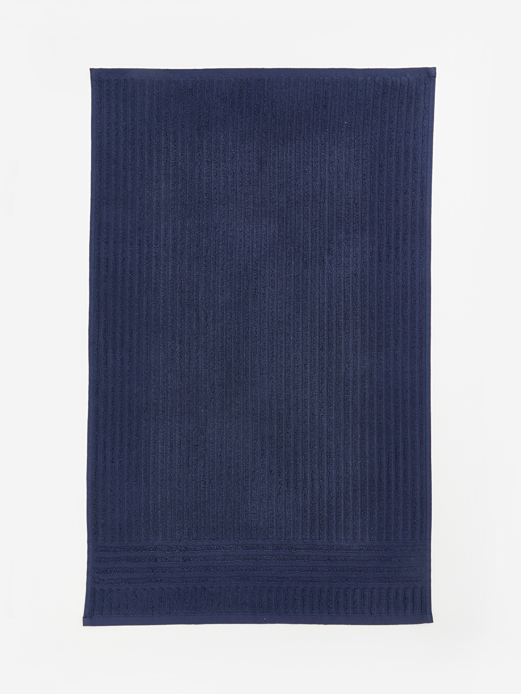Ribbed Cotton Face Towel 50x80 Cm-1