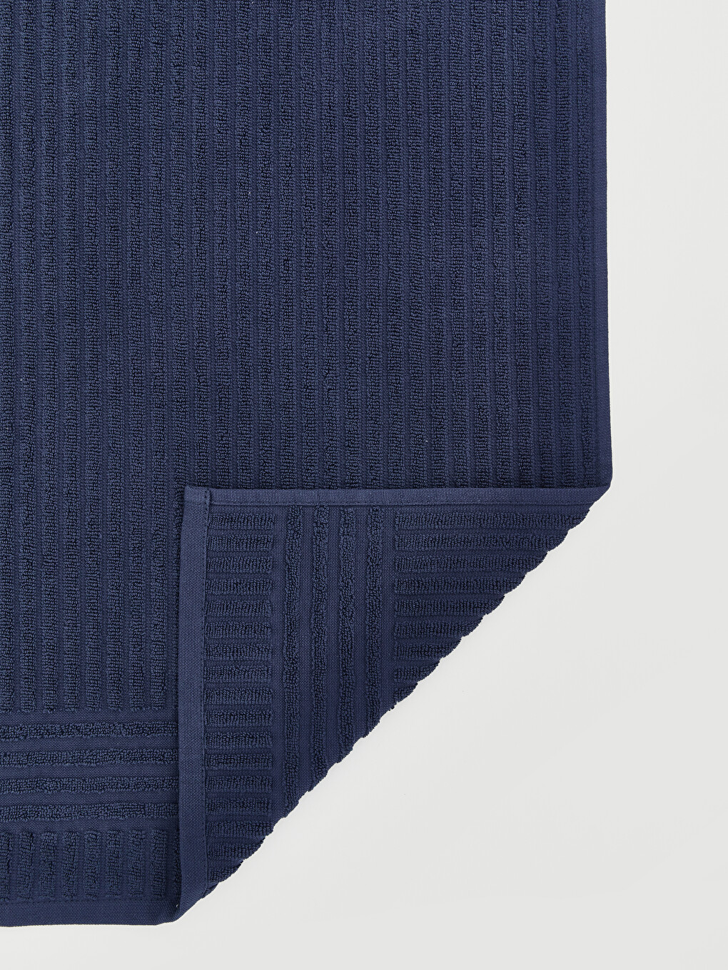 Ribbed Cotton Face Towel 50x80 Cm-3
