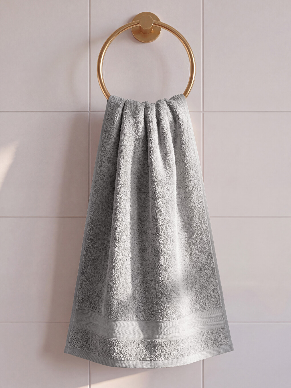 Bordered Cotton Face Towel 50x80 Cm