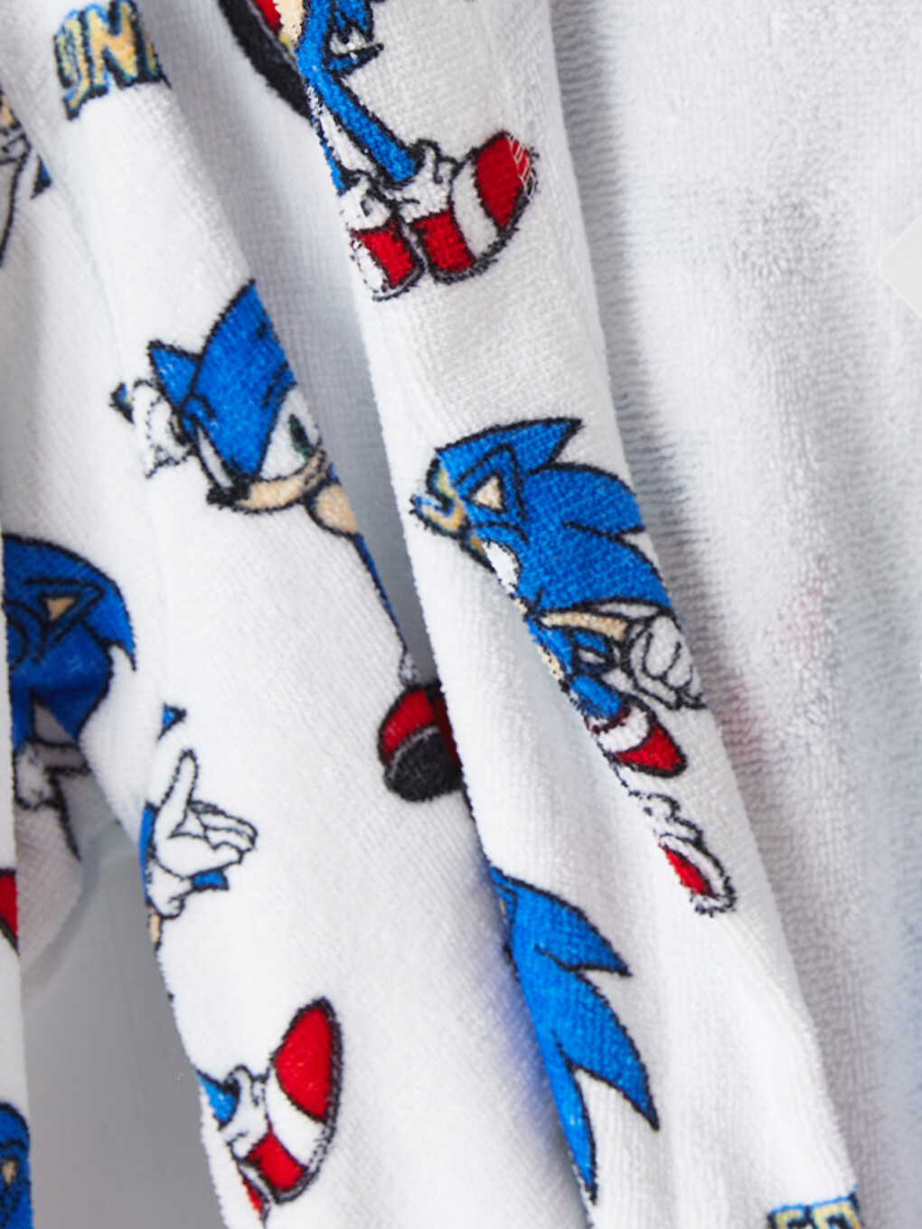 Sonic Принтті Мақта Ұлдар Халаты-2
