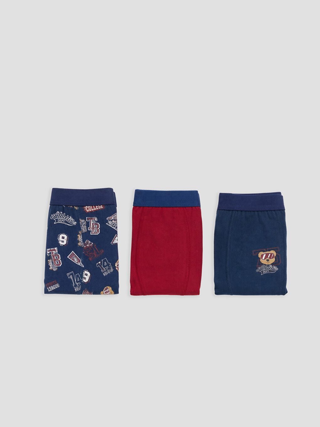 Baskılı Erkek Çocuk Boxer 3'lü