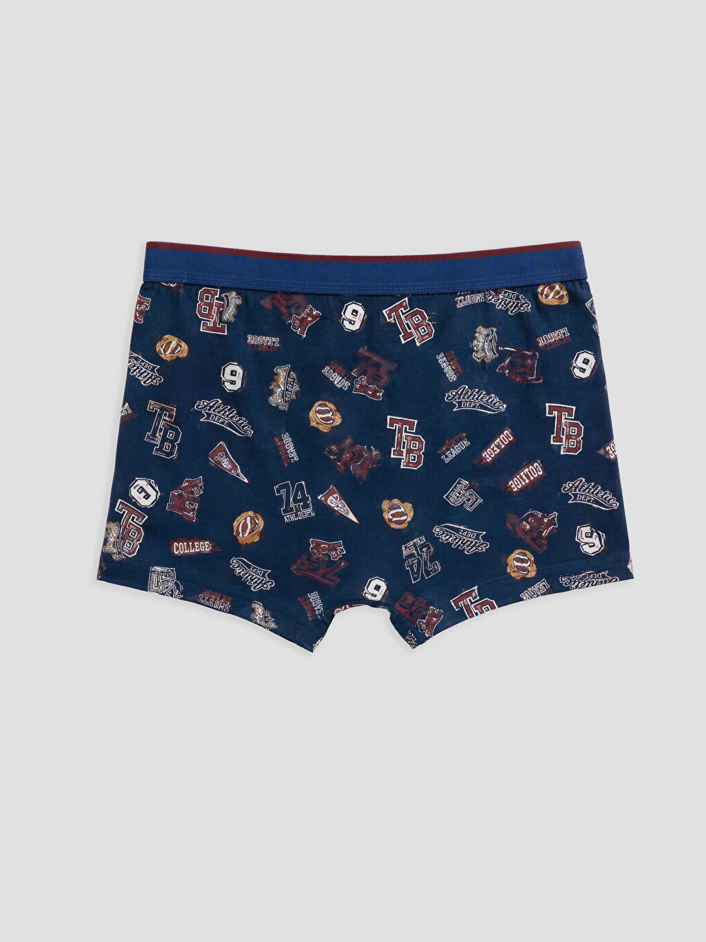 Baskılı Erkek Çocuk Boxer 3'lü-4