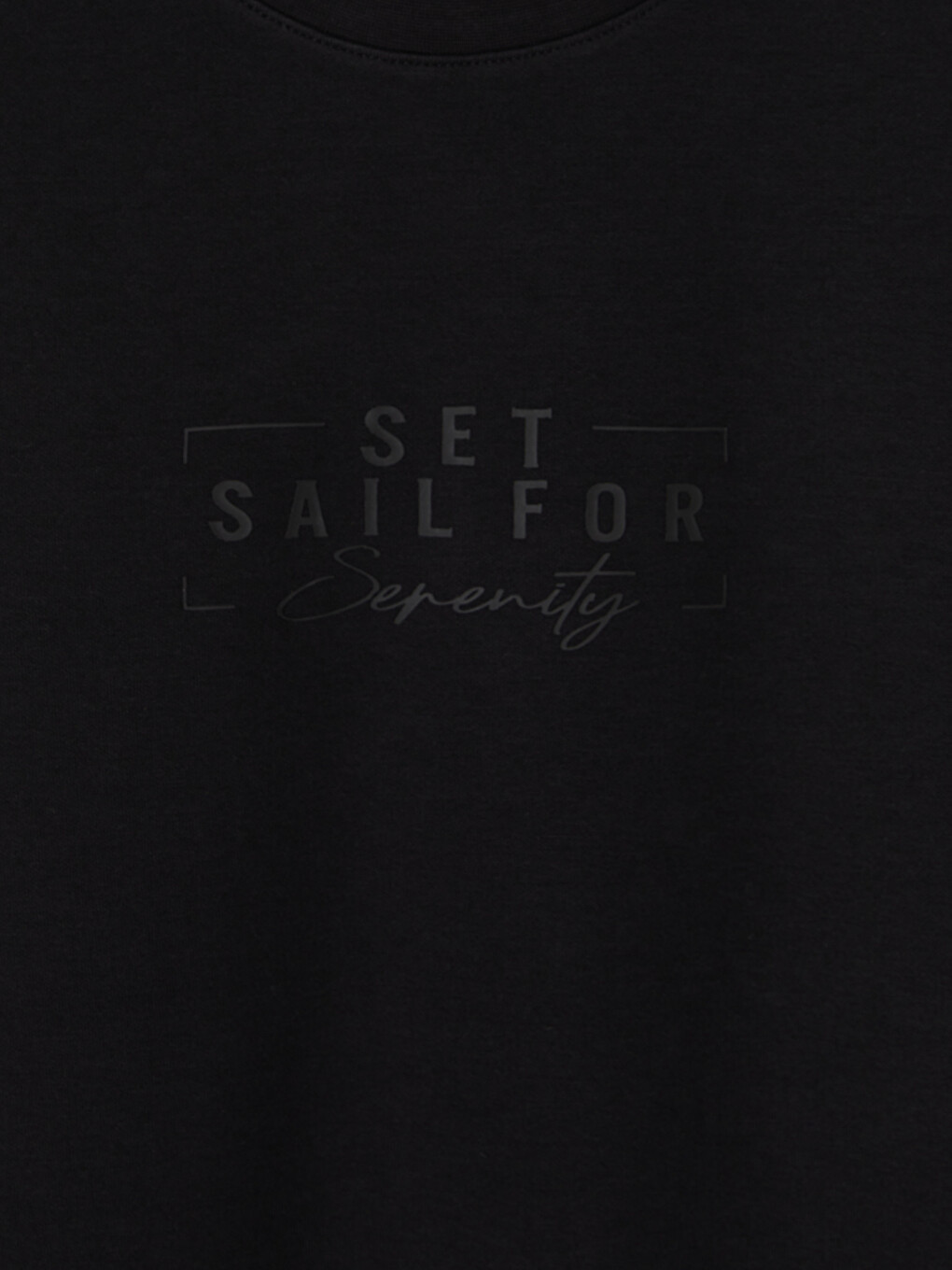 Crew Neck Printed Men's Sweatshirt-5