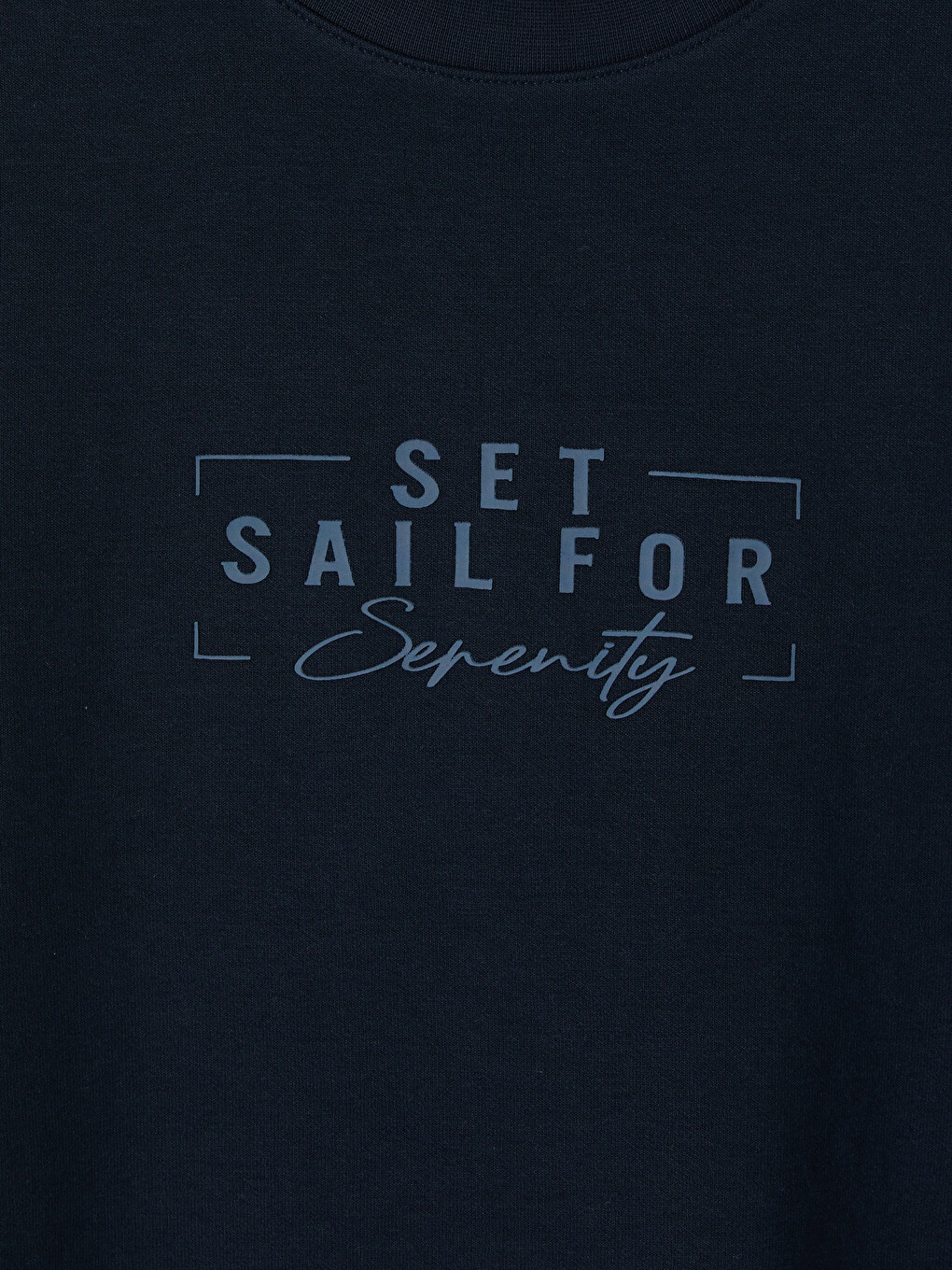 Crew Neck Printed Men's Sweatshirt-4