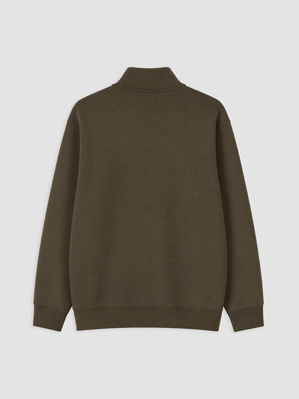 Mock Neck Men's Sweatshirt-5