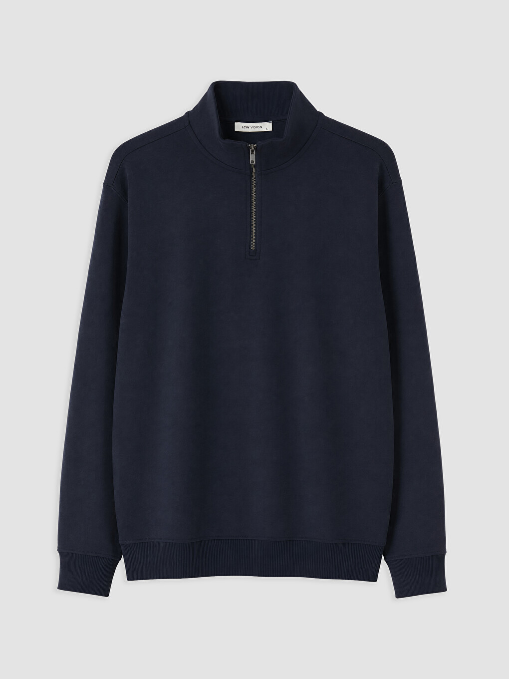 Mock Neck Men's Sweatshirt-4