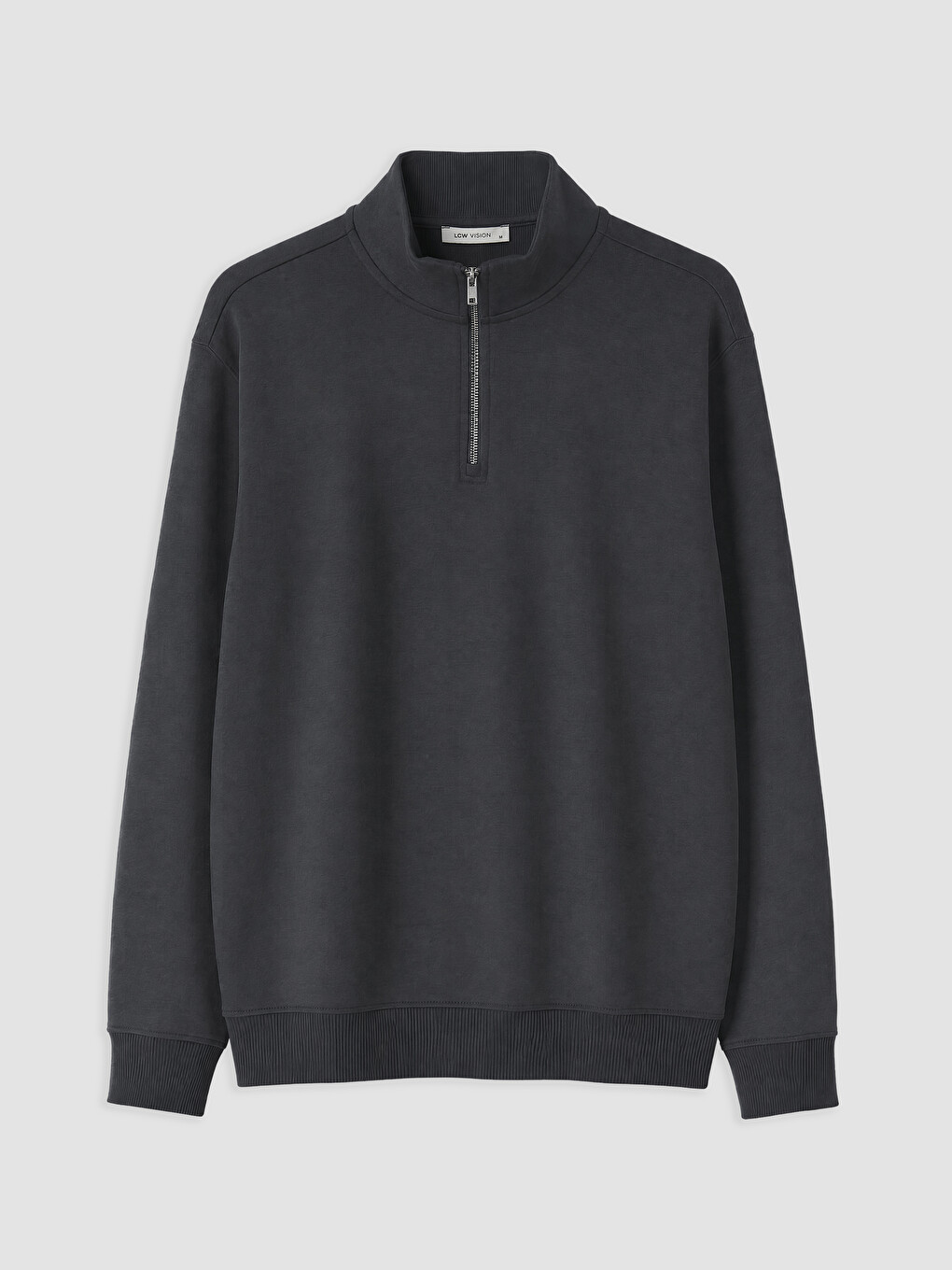 Mock Neck Men's Sweatshirt-4