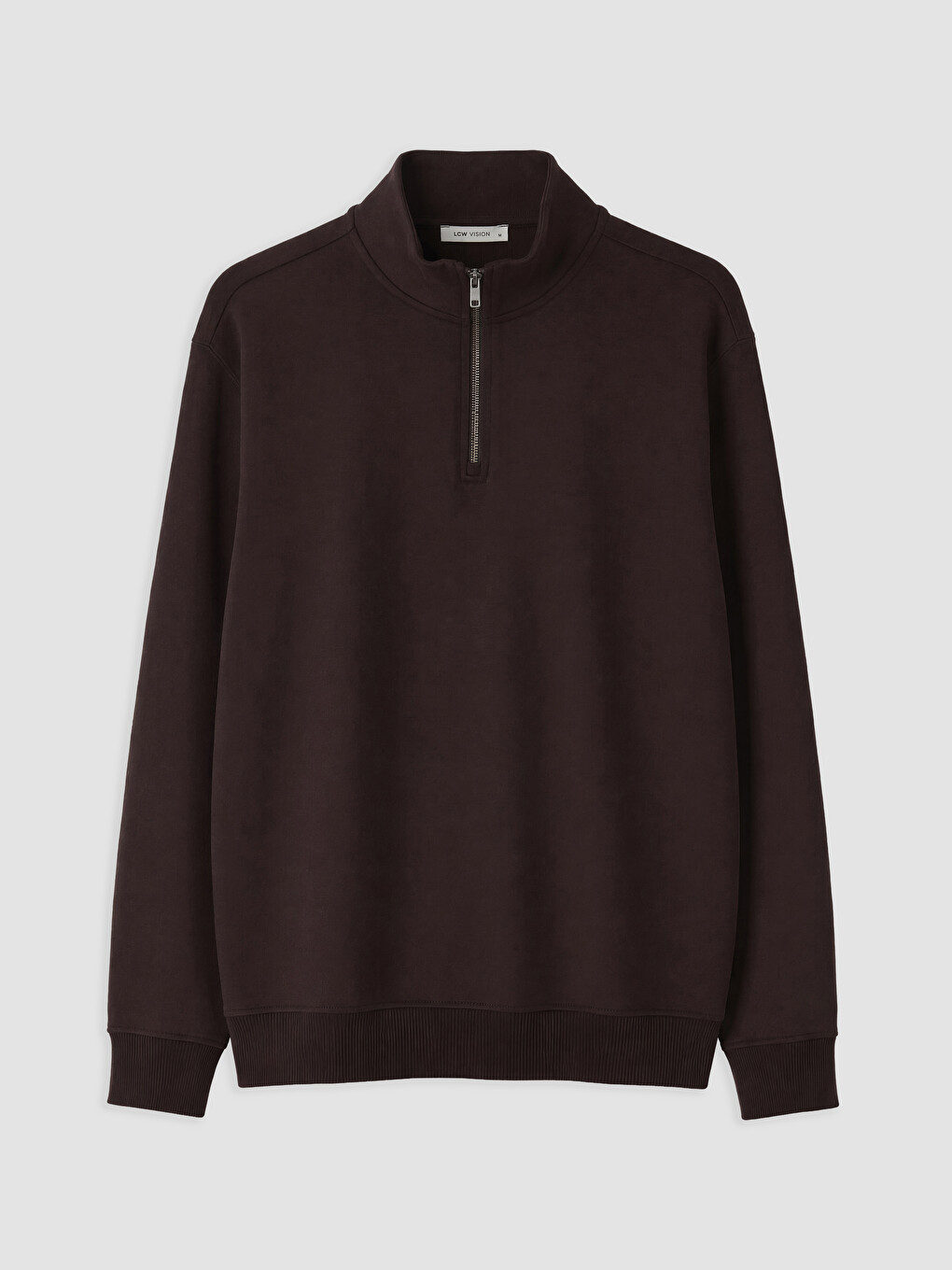 Mock Neck Men's Sweatshirt-4
