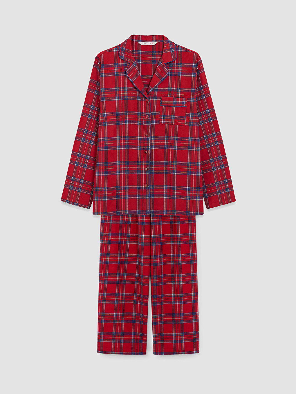 Woman Red Pyjama Set-4
