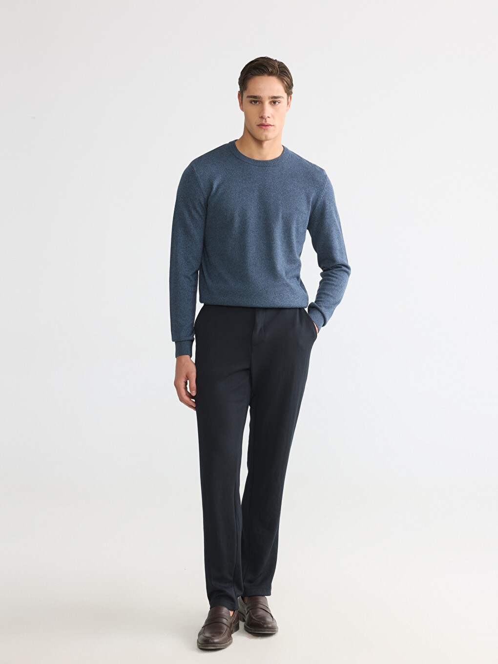 Man Indigo Sweater-1