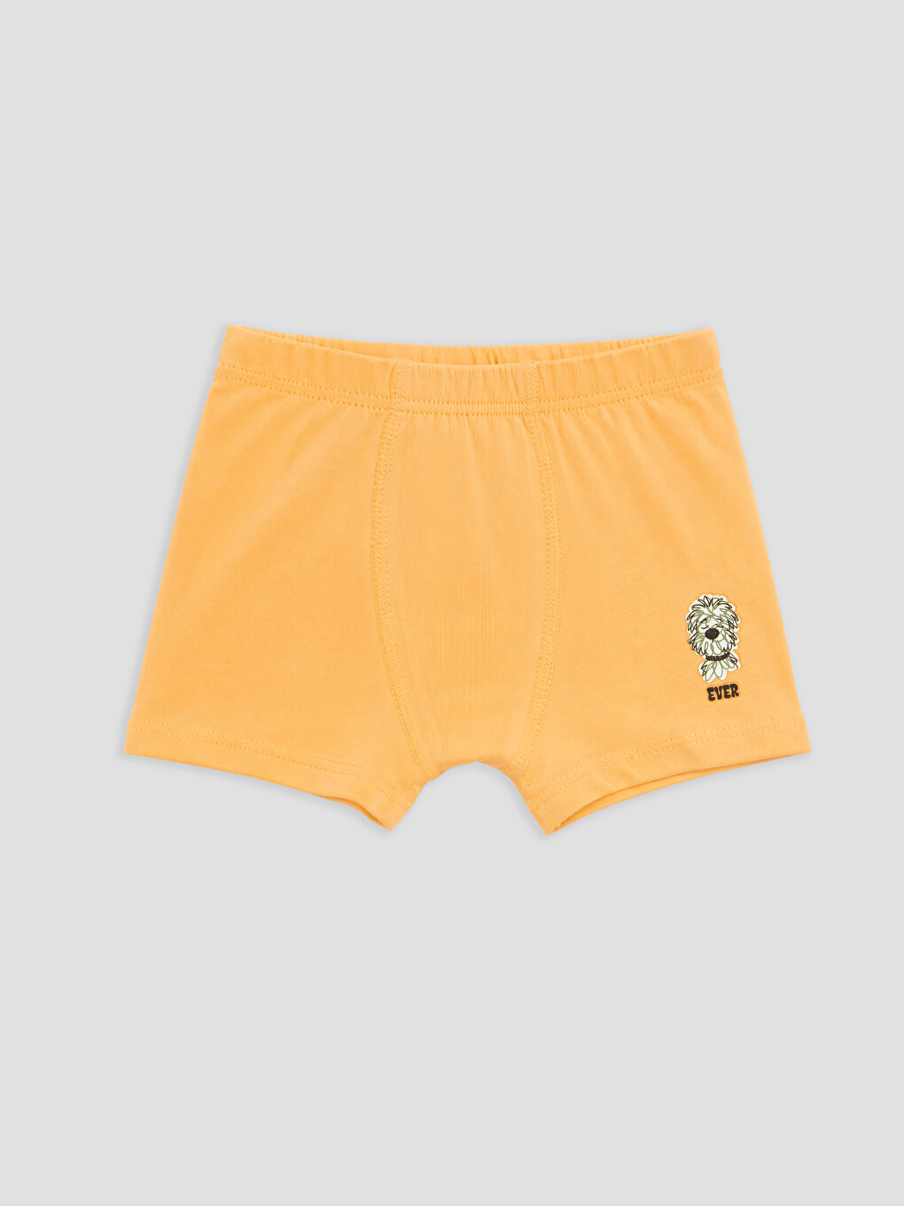 Turuncu Erkek Çocuk Baskılı Boxer