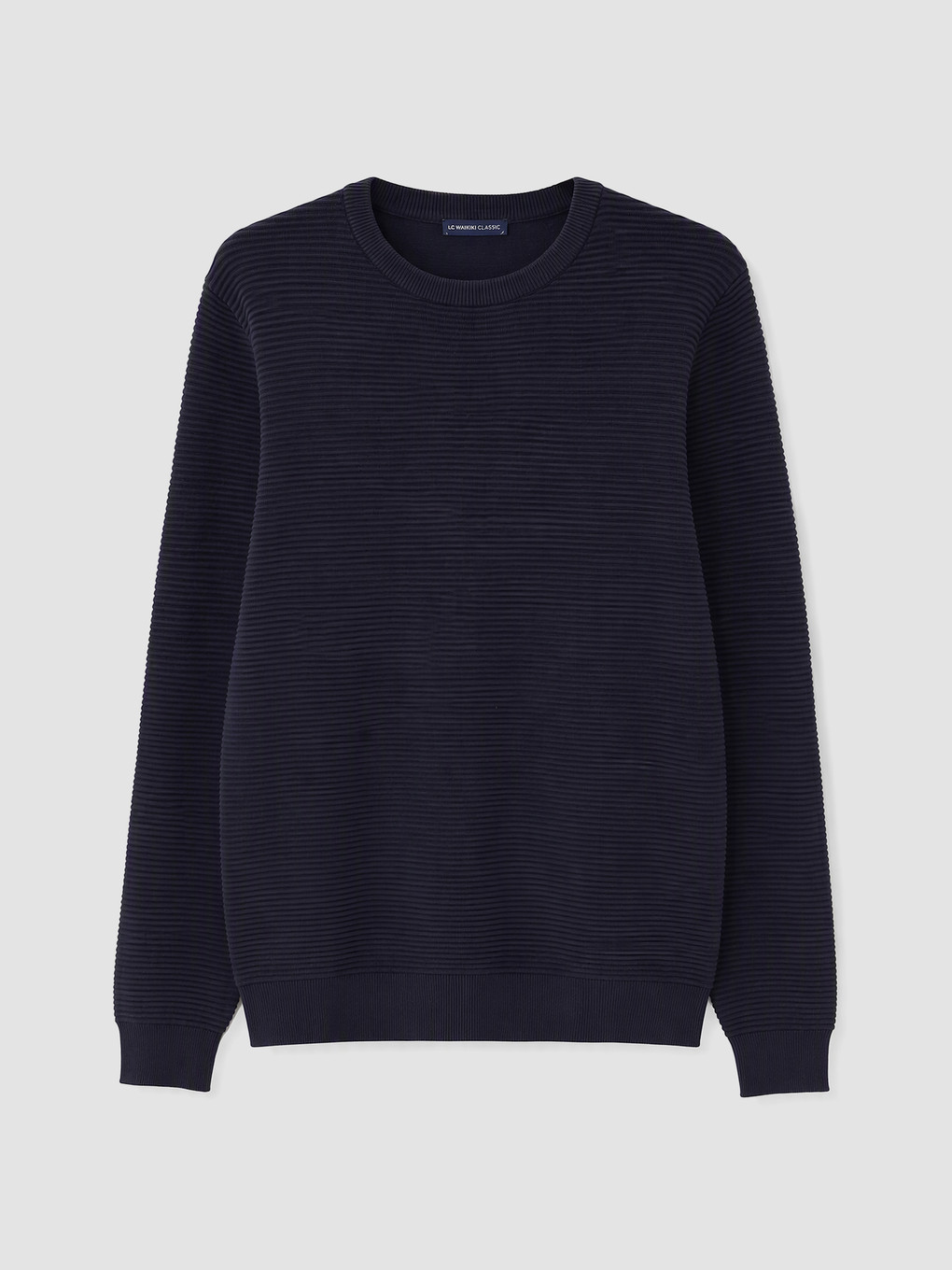 Crew Neck Men's Knitwear Sweater